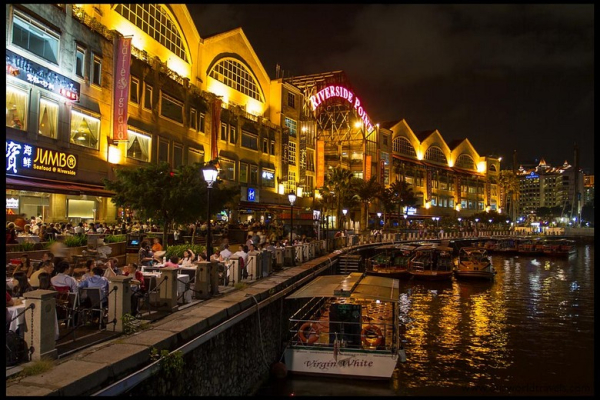 Phố Clarke Quay Singapore Về Đêm Có Gì Sôi Động?