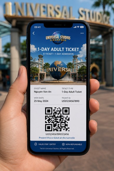 Vé Universal Studios Singapore 2026