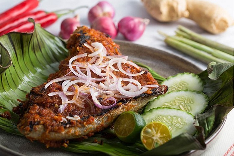 Cá đuối nướng sambal Kuala Lumpur