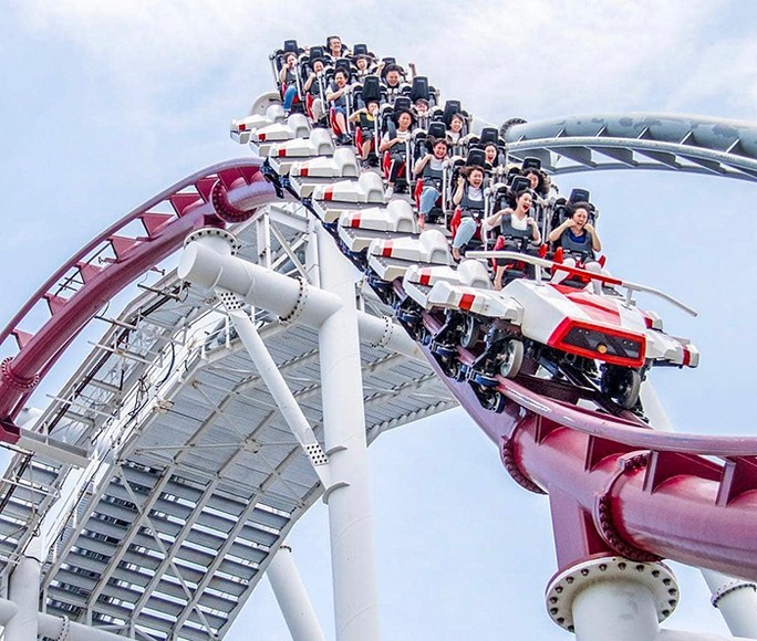 Trò chơi cảm giác mạnh tại Universal Studios Singapore