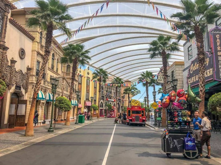 Toàn cảnh Universal Studios Singapore